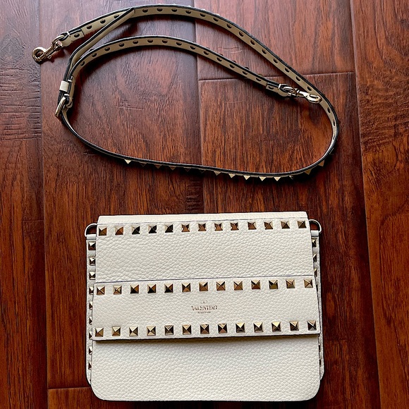 Handbags - Valentino Rockstud Calfskin Crossbody Bag